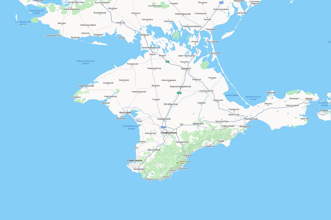 Инвестиционная карта Республики Крым